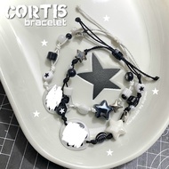 CORTIS heat shrink plastic bracelet ️ Wax rope bracelet ️ CORTIS bracelet handmade by elysian