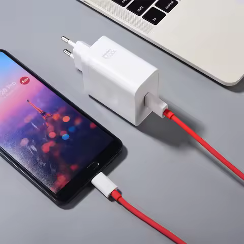 Original 100W SuperVOOC Charger Fast Charging EU Power Adapter USB C Cable For One Plus 1+ 15 13R Ac