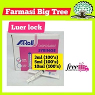 Disposable Syringe / PICAGARI Luer Lock 3ml/3cc,5ml/5cc,10ml/10cc (brand durasafe/aros)