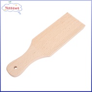YVETTPH 3PCS Gnocchi Board, Ridged Surface Beech Wood  Making Tool,  Paddle Shape Easy Clean Gnocchi
