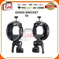 Bracket S3 Godox Speedlite Flas V1 V860lll V850lll AD300 AD200 AD100