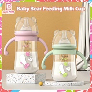 Nay Baby Bottle Anti Colic 300ml No BPA Bottle For Baby Bear Wide Neck Feeding Bottle For Baby