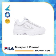 FILA รองเท้าผ้าใบ รองเท้าแฟชั่น รองเท้าผู้หญิง Disruptor II Creased Women's Shoes 5XM01125 [ลิขสิทธิ์แท้] (2990)