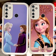 H69 Frozen White Casing for Realme Narzo 10A 5i 9i C75 7i 6i C17 C2s C2 5s 10 20A 5 14 14T 14X C71 C