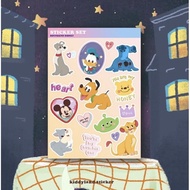 disney BOY STICKER (With girl) A6