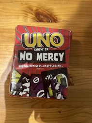 UNO Show 'Em No Mercy Card Game - Brutal, Ruthless, Unapologetic