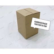 BOX CARDBOARD PACK UK 10X10X15 CM