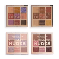 Revolution Shadow Palette - Ultimate Desire (Into the Bronze /Jewel Fixation) / Ultimate Nudes (Ligh