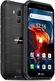 Ulefone Armor X7 Pro Rugged Smartphones Unlocked 4G, Waterproof Rugged Cell Phones Unlocked,Android 10 Dual Sim 5'' HD 13MP 4GB+32GB 4000Mah,Shockproof, GPS, GLONASS, Compass, (Black)