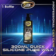 SUPER KILAT!! SPD Pure Silicone Wax 500ML Japan Formula Silicone Wax Tyre & Rim Tyre Shine Tyre Wax
