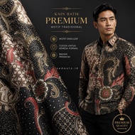 KATUN KEMEJA Premium Cotton Batik Fabric with Exclusive Motif 2.15mx 1.15m – Cool, Comfortable Cotto