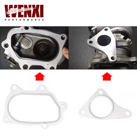 For SUBARU TOYOTA EJ20 EJ25 TD04L TD05H TD04 TD05 Turbo Gaskets Down pipe Manifold Gasket Kit