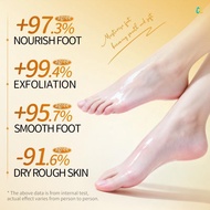 lunette  SADOER Lemon Foot Mask Moisturizing Whitening Foot Peeling Mask Anti-aging Exfoliating Feet