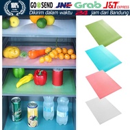 4Pcs/Set Taplak Alas Kulkas Meja Lemari Cushion Sheet Anti Air