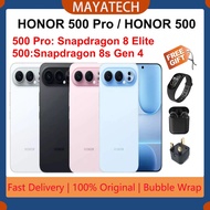 Honor 500 Pro Snapdragon 8 Elite /Honor 500 Snapdragon 8s Gen 4 6.55'' AMOLED 200 MP 8000 mAh 80W wi