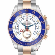 【大眾名錶】 ROLEX 勞力士 116681 Yacht-Master 18K玫瑰半金 玫瑰金大遊艇 2011/11 倒數計時 B939