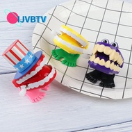 IJVBTV ของขวัญ พลาสติก สำหรับเด็กทารก พูดคุย ตลก ไขลานของเล่น ลานของเล่น รูปร่างฟันเดิน ฟันปลอมพูดพล่าม