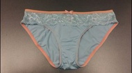 包平郵 $88@3 (BBC-112) 女裝內褲( S/M/L) 淺藍色 滑料 喱士 蕾絲花邊 比堅尼款 Baby Blue Basic bikini Underwear Panty Brief St