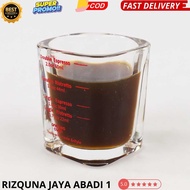 One Two Cups Espresso Coffee Glass Shot Glass Coffee Mug Cup 60ml - MD20
