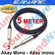 DB222 }} 5 METER AKAI CANARE CABLE - AKAI MIC/MICROPHONE 5M/MICROPHONE 5 M