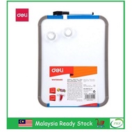 DELI Magnetic Whiteboard - 279×216×22mm