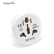 High Quality EU Plug Adapter Universal 16A 250V AU US UK CN To EU Wall Socket US to EU Converter Soc