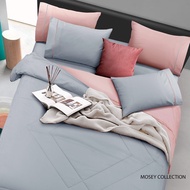 SANTAS ชุดเครื่องนอน  ชุด 6 ชิ้น ดีไซน์  MOSEY COLLECTION ทอ 350 เส้นด้าย จาก Cotton USA เส้นใยฝ้ายบ