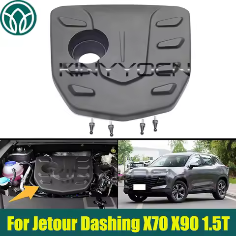 1.5T Engine Protection Cover Engine Upper Cover Bonnet For Jetour Dashing X70 X90 1.5T Engine Hood D