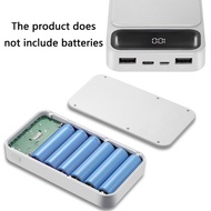 DO 4 6 8 10Slot 18650  Holder  Welding Required Fast Charging Port for DIY Mobile PowerBank Plastic 
