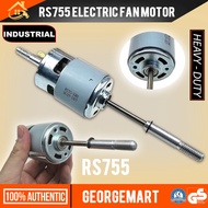 DIY RS755 12V DC Fan Motor Replacement 220V AC For Electric Fan Low Noise