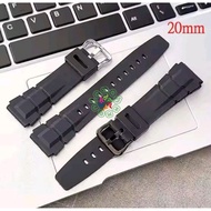 CASIO HDA-600 WATCH STRAP CASIO HDA 600 WATCH RUBBER STRAP