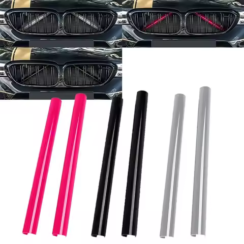2Pcs Car Support Front Grill Bar V Brace- Wrap For BMW F30/F31/F32 For F33/F34/F35 Garnishing Tube- 