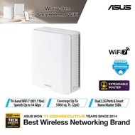 ASUS ZenWiFi BT8 Tri-band WiFi 7 Mesh, 14 Gbps, 5900 sq.ft (2pk), Dual 2.5G Ports, 4G & 5G Mobile Te