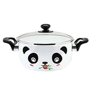 24cm Enamel Pan Panda Pan