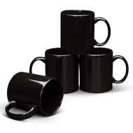 Ceramic Black Colored Ceramic Classic Coffee Mug
