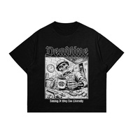 East Studioz - Deadline Taking It Way Too Literally Vintage Men's Skull T-shirt - 212