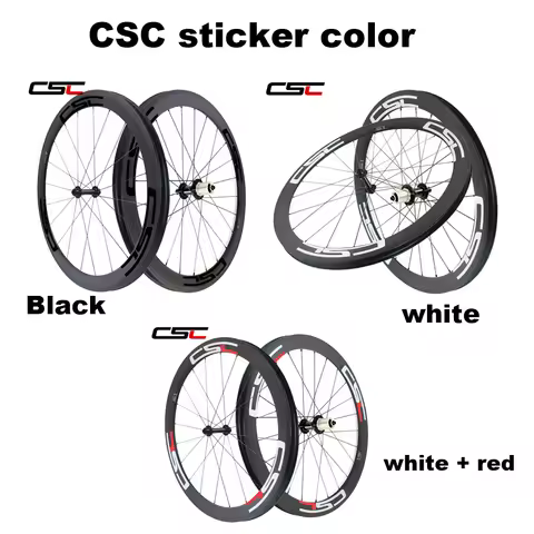 CSC Sticker and CSC Laser sticker for disc brake or rim brake wheels