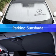 Foldable Car Windshield Sun Shade Cover for Front Window Sunscreen UV Protection For Mercedes Benz B