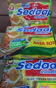 mie sedap rasa soto + koya isi 5 pcs