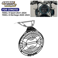 700 CLX 700CL-X Motorcycle Headlight Grilles Guard For CFMOTO 700CLX CL700X CL-X700 Sport Heritage 2
