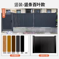 Aluminum Alloy Fence Corrosion-resistant Wood Garden Villa Outdoor Small Yard Fence Courtyard Wall P