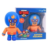 P.M.I. Brawl Stars Action Figure | One of Four 6.7-Inch-Tall Collectibles | Brawl Stars Toys, Gift f