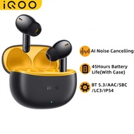 VIVO iQOO TWS 1i True Wireless Earphone AI Noise Cancelling TWS Earphone Bluetooth 5.3 IP54