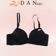 Áo Ngực Su Không Gọng Hình Chiếc Lá 2 Quây Cài Sau Đệm 3cm DAN L&U A01