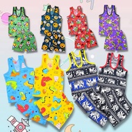 Children's Clothing Tank Tops Size S Cartoon Pattern Brightly Colored Shiny Fabric Boys' 8-1.5 Years