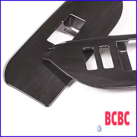BB-Window Lift Button Panel FJ150 J15 Door Handle Cover For Toyota Land Cruiser Prado 150 2014-2018
