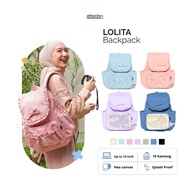 Himeku LOLita BAG - ITA BAG - Medium to LARGE Backpack - Medium Bag - Fits Laptop - Canvas Backpack 