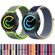20mm Nylon strap band for Samsung Gear S2 Galaxy Watch 42mm active 2