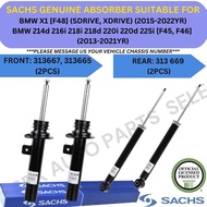 SACHS GENUINE ABSORBER (FRONT, REAR) FOR BMW X1 [F48] '15-21YR / 214d 216i 218i 218d 220i 220d 225i 