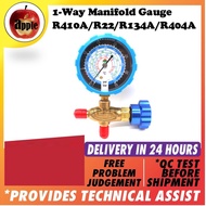Manifold Gauge Low Side R410A / R22 / R134a/ R404a (New Model)